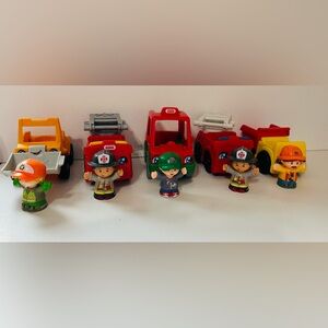 Fisher-Price Little People toy vehicles and figures